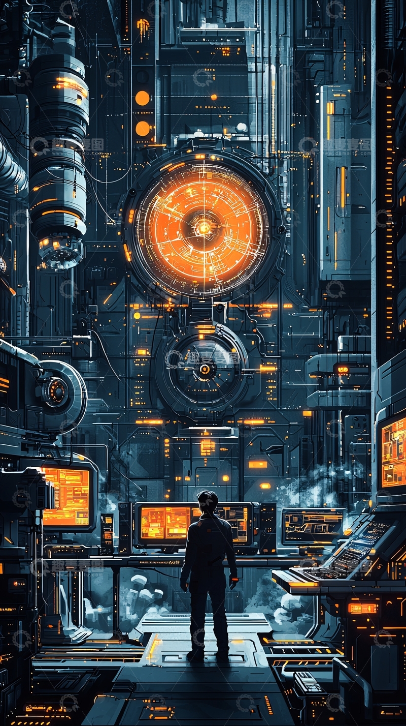 高清大图下载【趣麦麦图】未来科技感城市