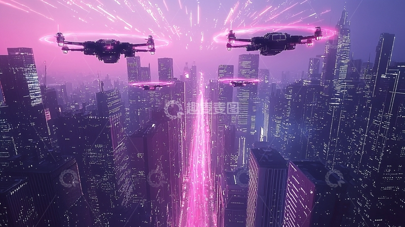 高清大图下载【趣麦麦图】-未来城市
