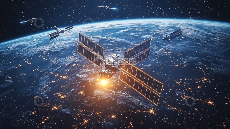 高清大图下载【趣麦麦图】宇宙空间站