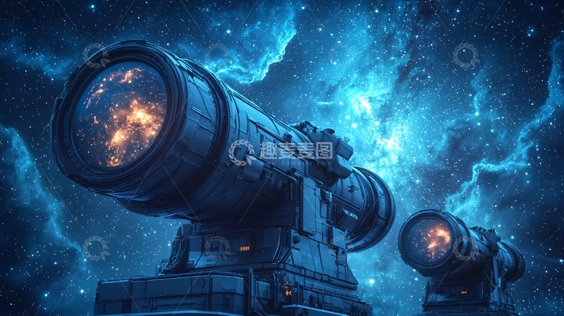 高清大图下载【趣麦麦图】宇宙望远镜