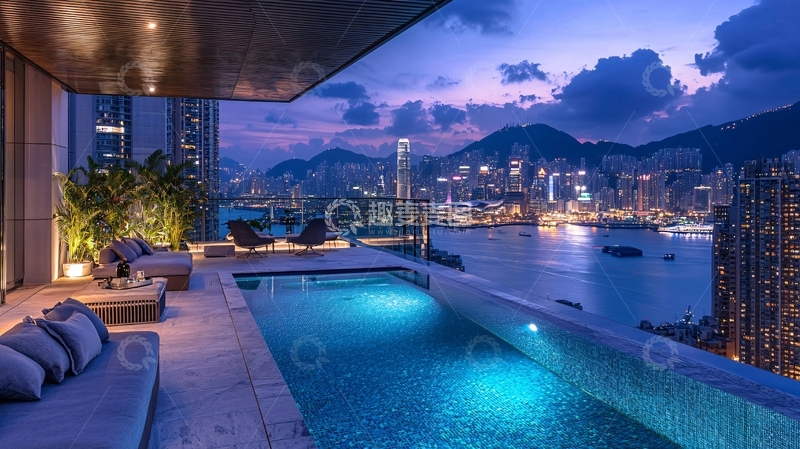 高清大图下载【趣麦麦图】香港夜景