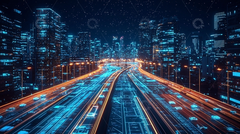 高清大图下载【趣麦麦图】未来科技城市136