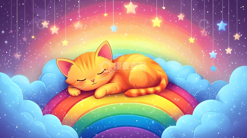 高清大图下载【趣麦麦图】彩虹