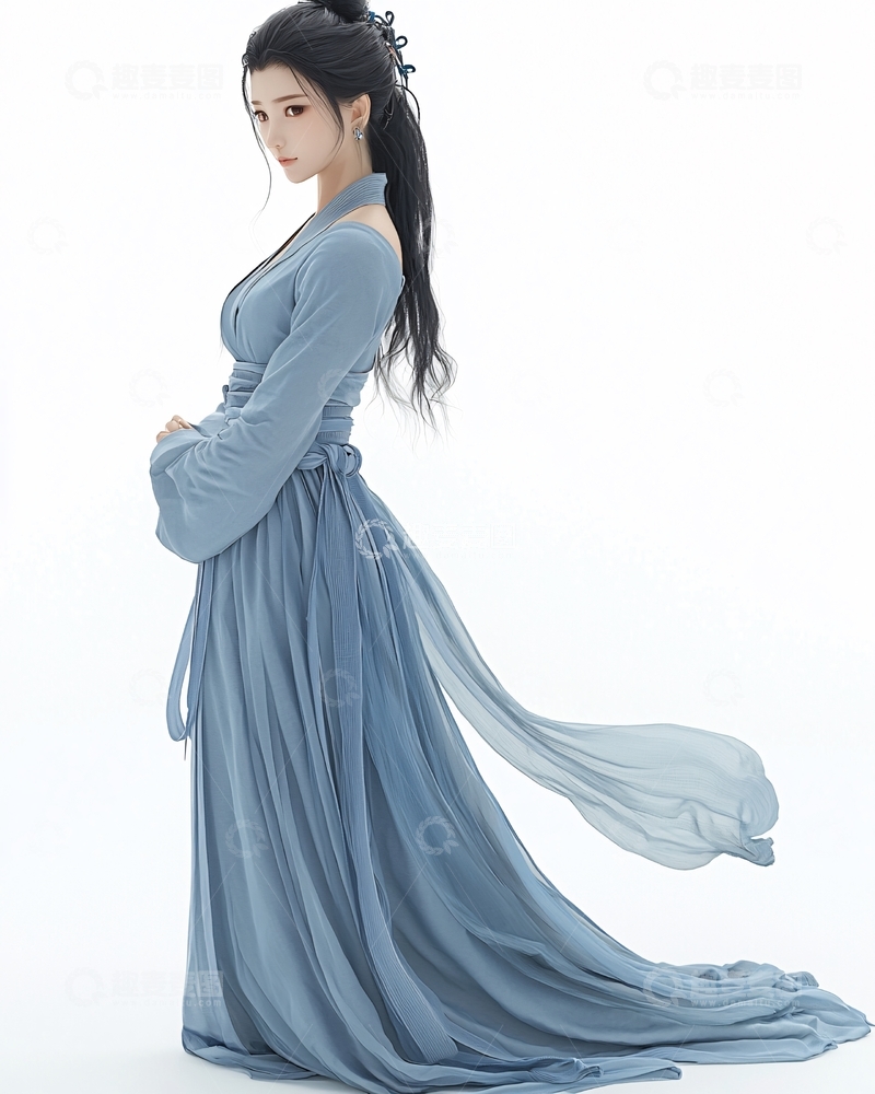 高清大图下载【趣麦麦图】古风美女