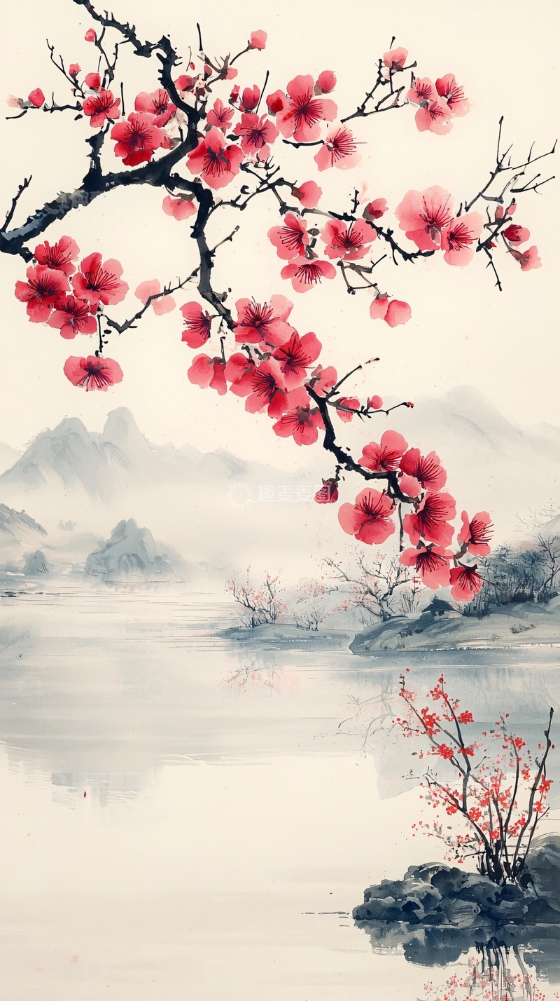 高清大图下载【趣麦麦图】水墨画