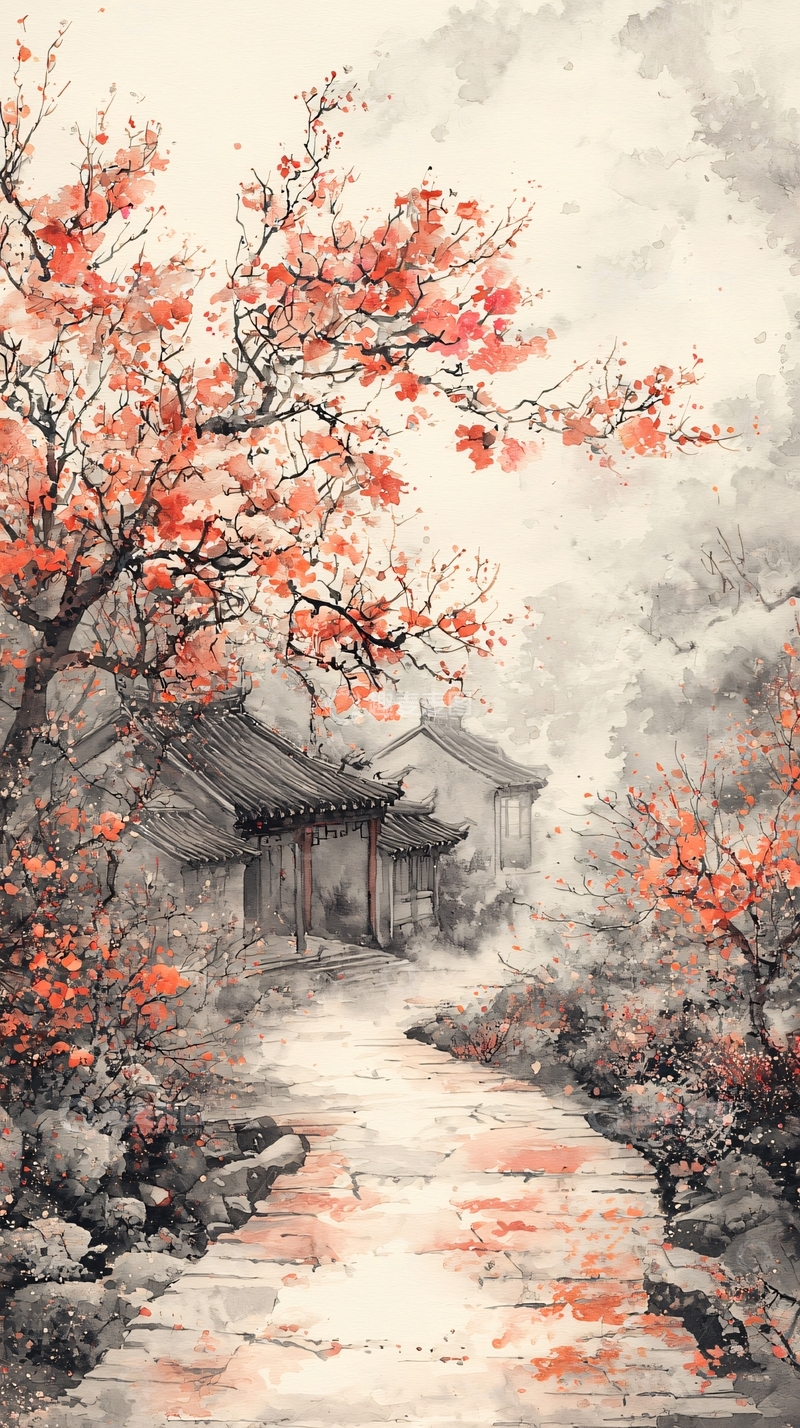 高清大图下载【趣麦麦图】水墨画