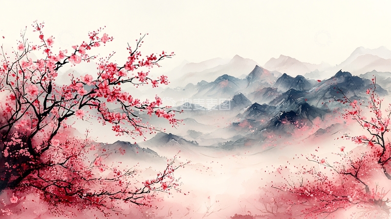 高清大图下载【趣麦麦图】水墨画