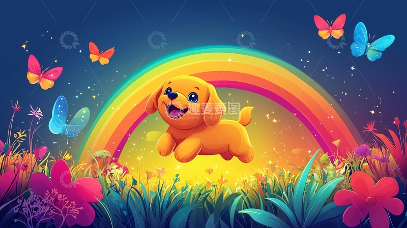 高清大图下载【趣麦麦图】彩虹