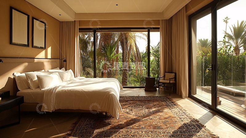 高清大图下载【趣麦麦图】现代简约卧室110