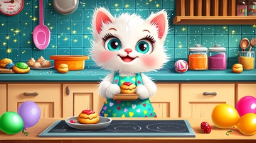 可爱猫咪烘焙师