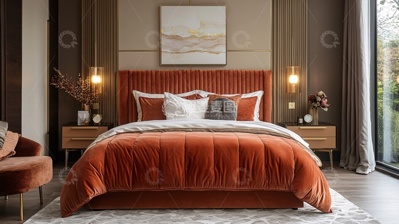 高清大图下载【趣麦麦图】高级轻奢卧室设计
