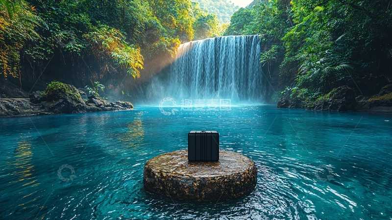 高清大图下载【趣麦麦图】瀑布72