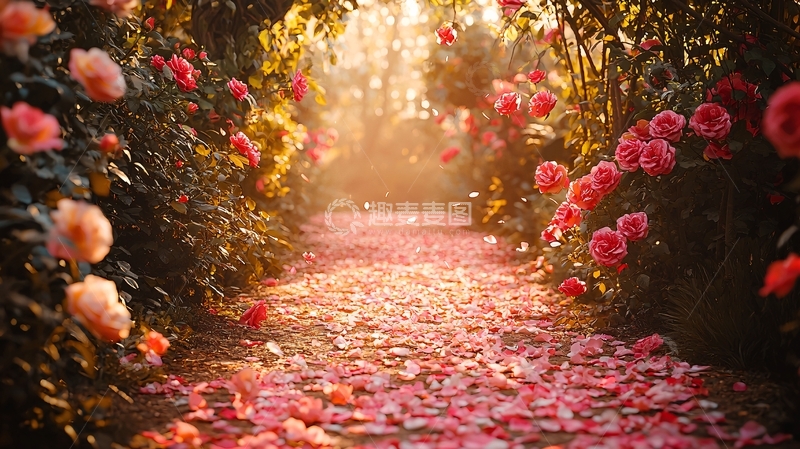 高清大图下载【趣麦麦图】玫瑰花海