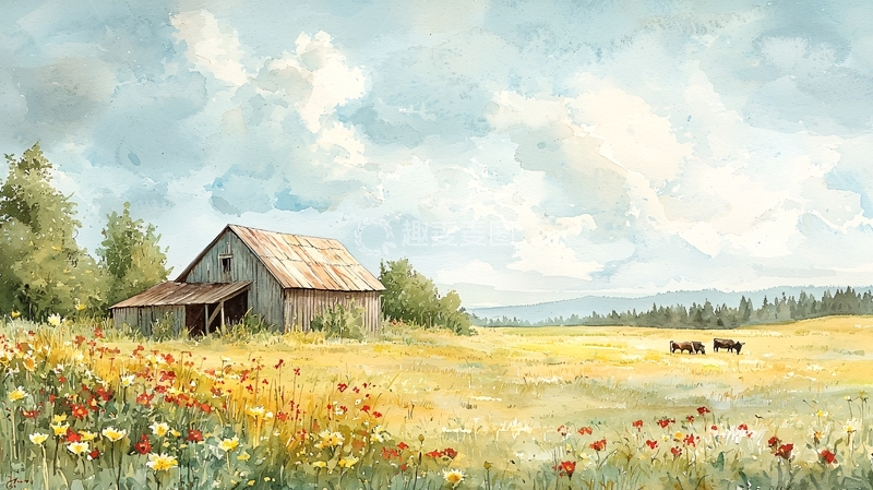 高清大图下载【趣麦麦图】田园风光330