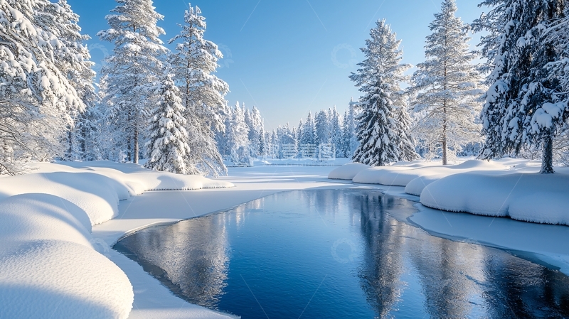 高清大图下载【趣麦麦图】雪景