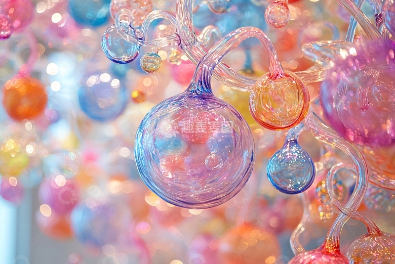 高清大图下载【趣麦麦图】彩色玻璃球