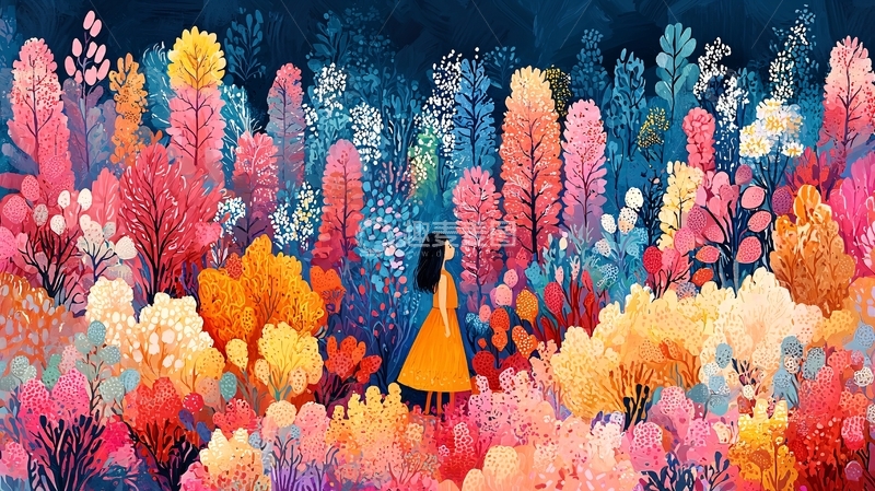 高清大图下载【趣麦麦图】女孩