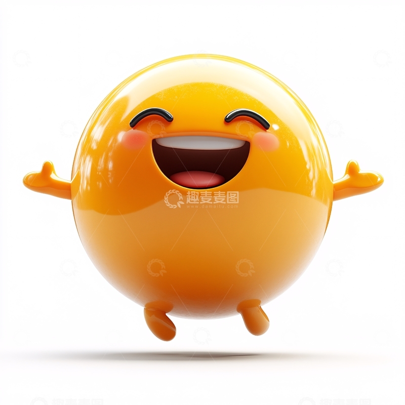 开心的小球表情