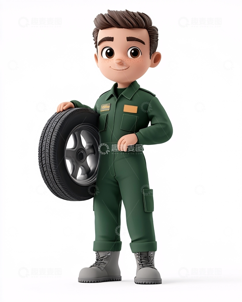 高清大图下载【趣麦麦图】卡通小男孩