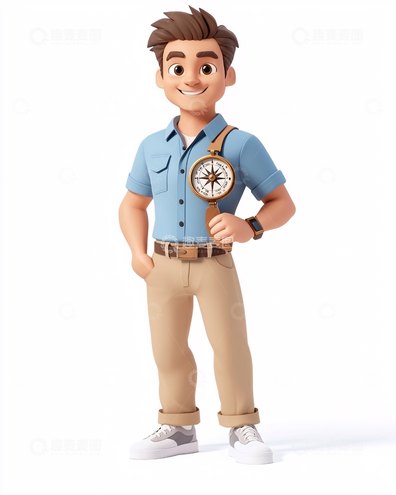 高清大图下载【趣麦麦图】卡通探险家10