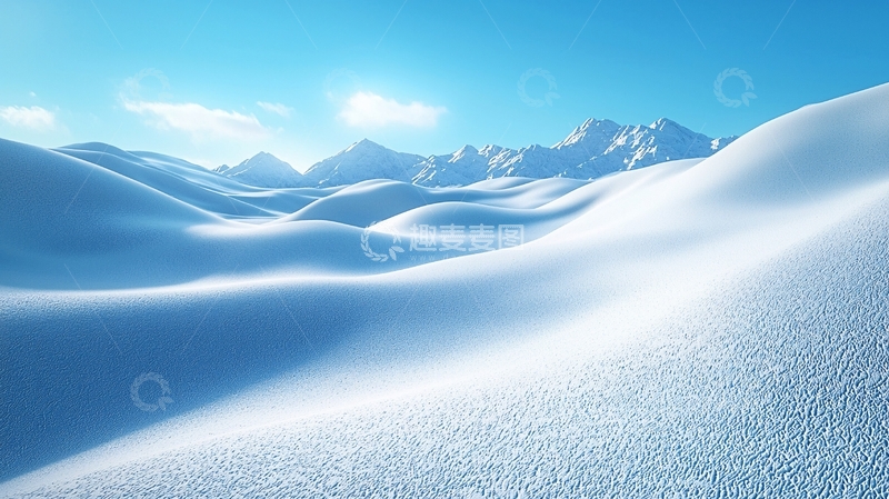 高清大图下载【趣麦麦图】雪山