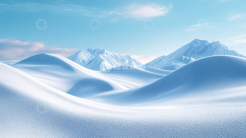 高清大图下载【趣麦麦图】雪山