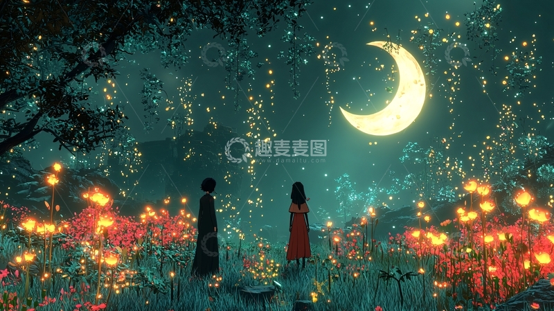 高清大图下载【趣麦麦图】梦幻森林