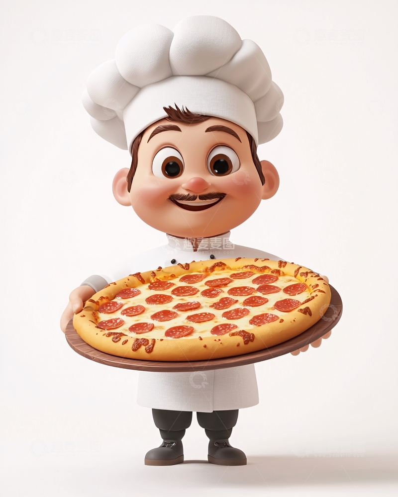 高清大图下载【趣麦麦图】卡通厨师