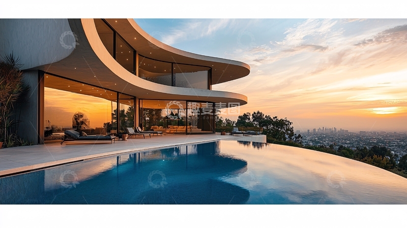 高清大图下载【趣麦麦图】现代简约豪宅3