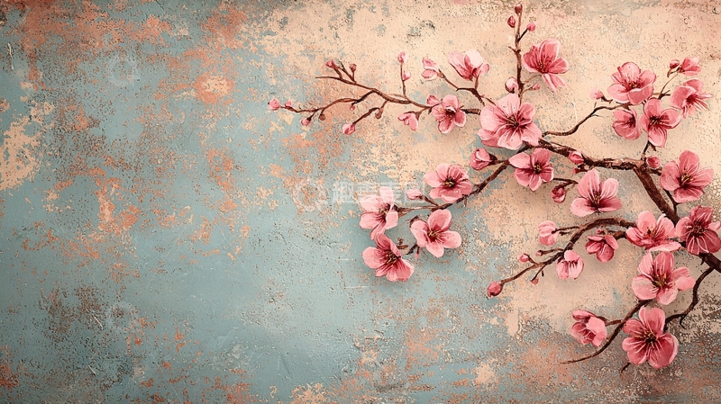 高清大图下载【趣麦麦图】粉色樱花