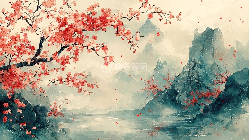 高清大图下载【趣麦麦图】水墨画