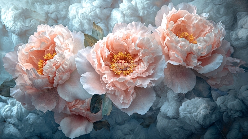 高清大图下载【趣麦麦图】粉色牡丹花