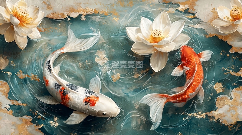 高清大图下载【趣麦麦图】水墨画风格