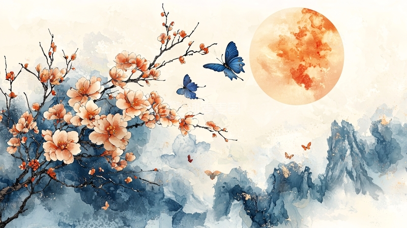 高清大图下载【趣麦麦图】水墨画