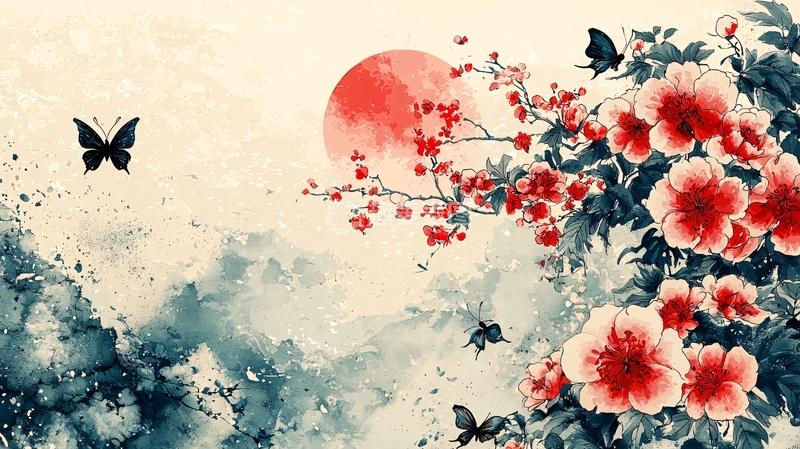 高清大图下载【趣麦麦图】水墨画