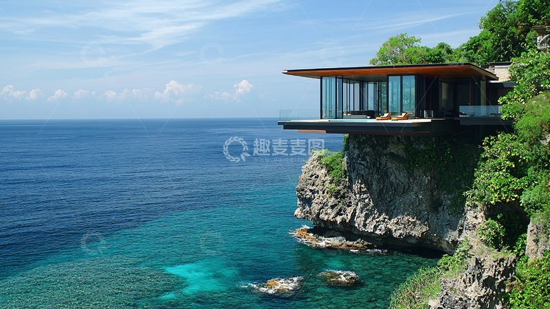 高清大图下载【趣麦麦图】海崖别墅
