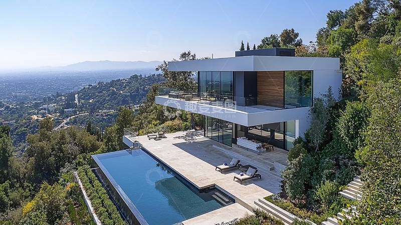 高清大图下载【趣麦麦图】山顶豪宅