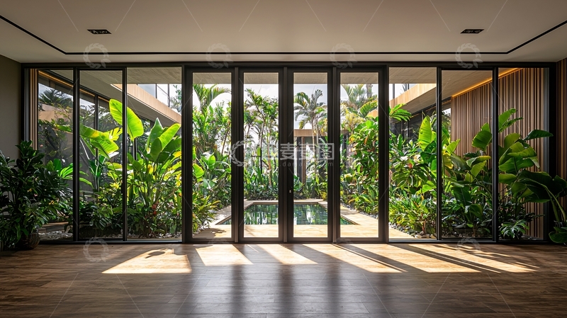 高清大图下载【趣麦麦图】室内庭院