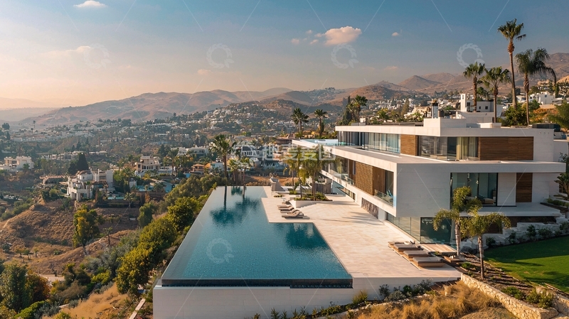 高清大图下载【趣麦麦图】山顶豪宅