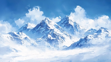 雪山
