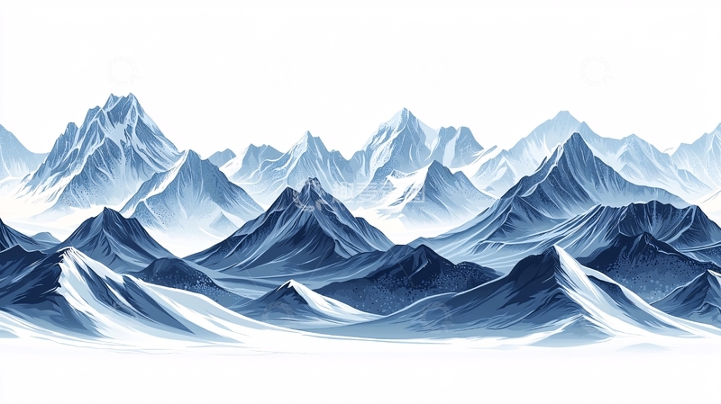 高清大图下载【趣麦麦图】水墨山水画966