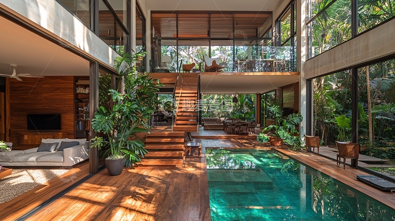 高清大图下载【趣麦麦图】现代风格别墅