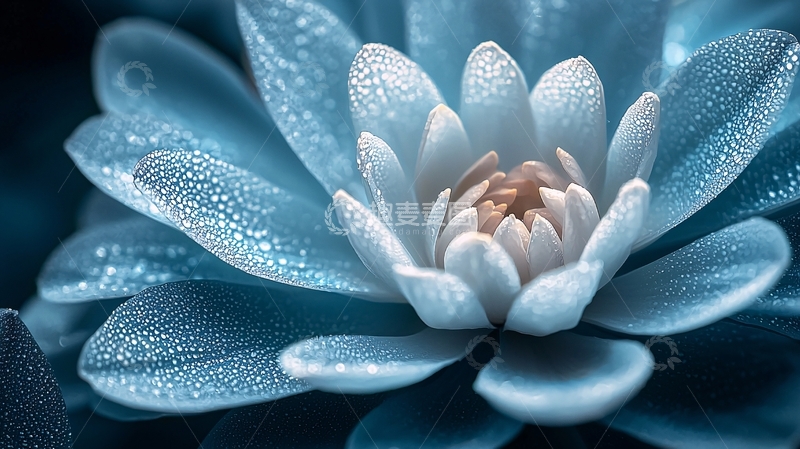 高清大图下载【趣麦麦图】蓝色的花朵