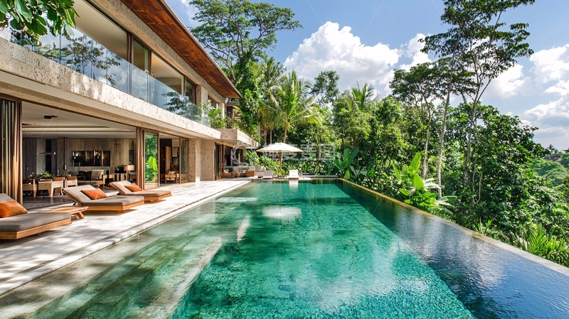 高清大图下载【趣麦麦图】巴厘岛豪华别墅