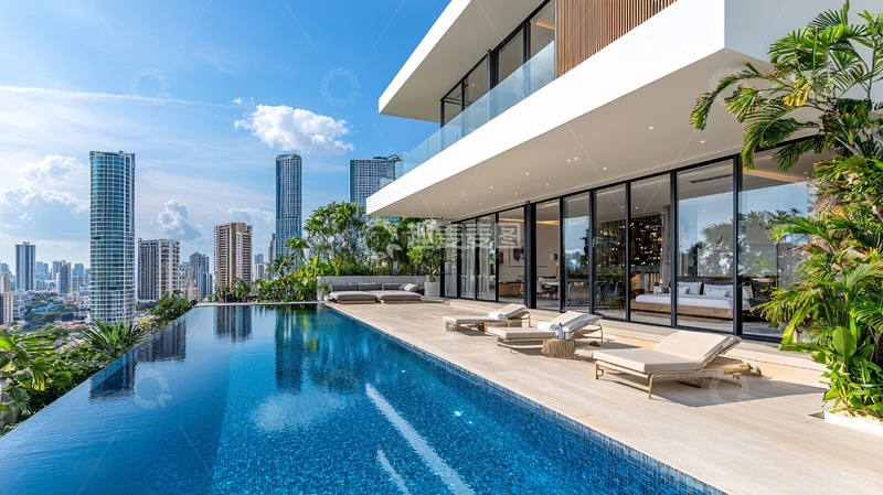 高清大图下载【趣麦麦图】现代风格别墅