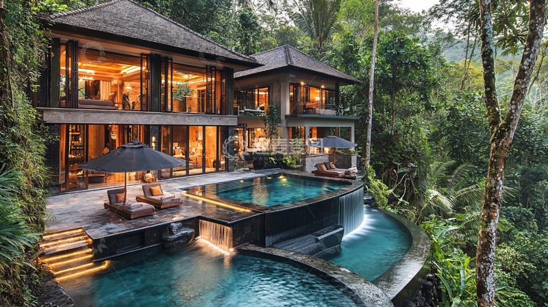 高清大图下载【趣麦麦图】巴厘岛别墅