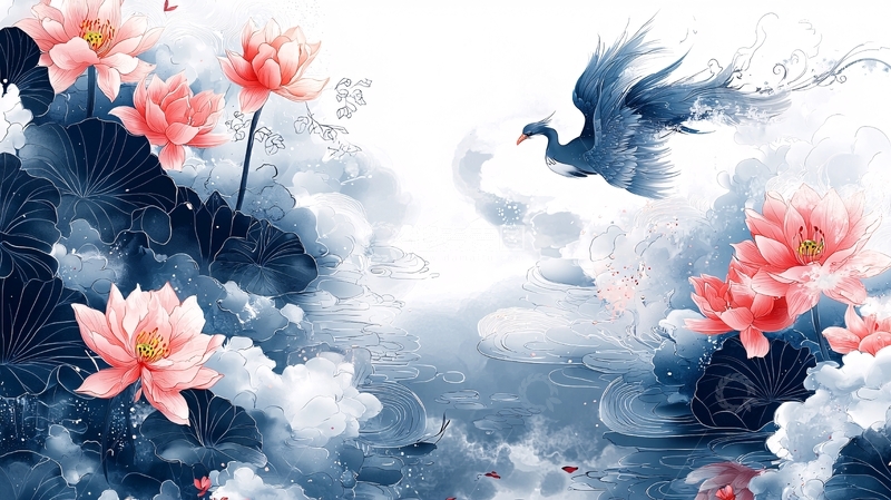 高清大图下载【趣麦麦图】水墨丹青