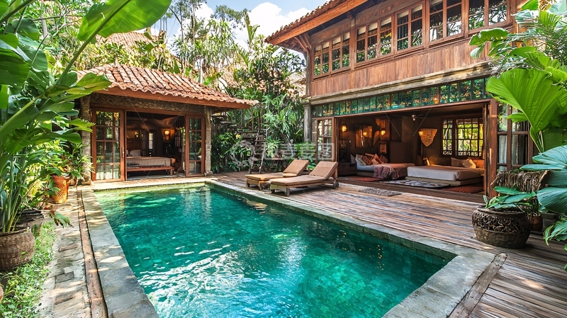 高清大图下载【趣麦麦图】巴厘岛度假别墅