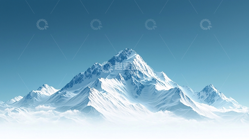 高清大图下载【趣麦麦图】雪山