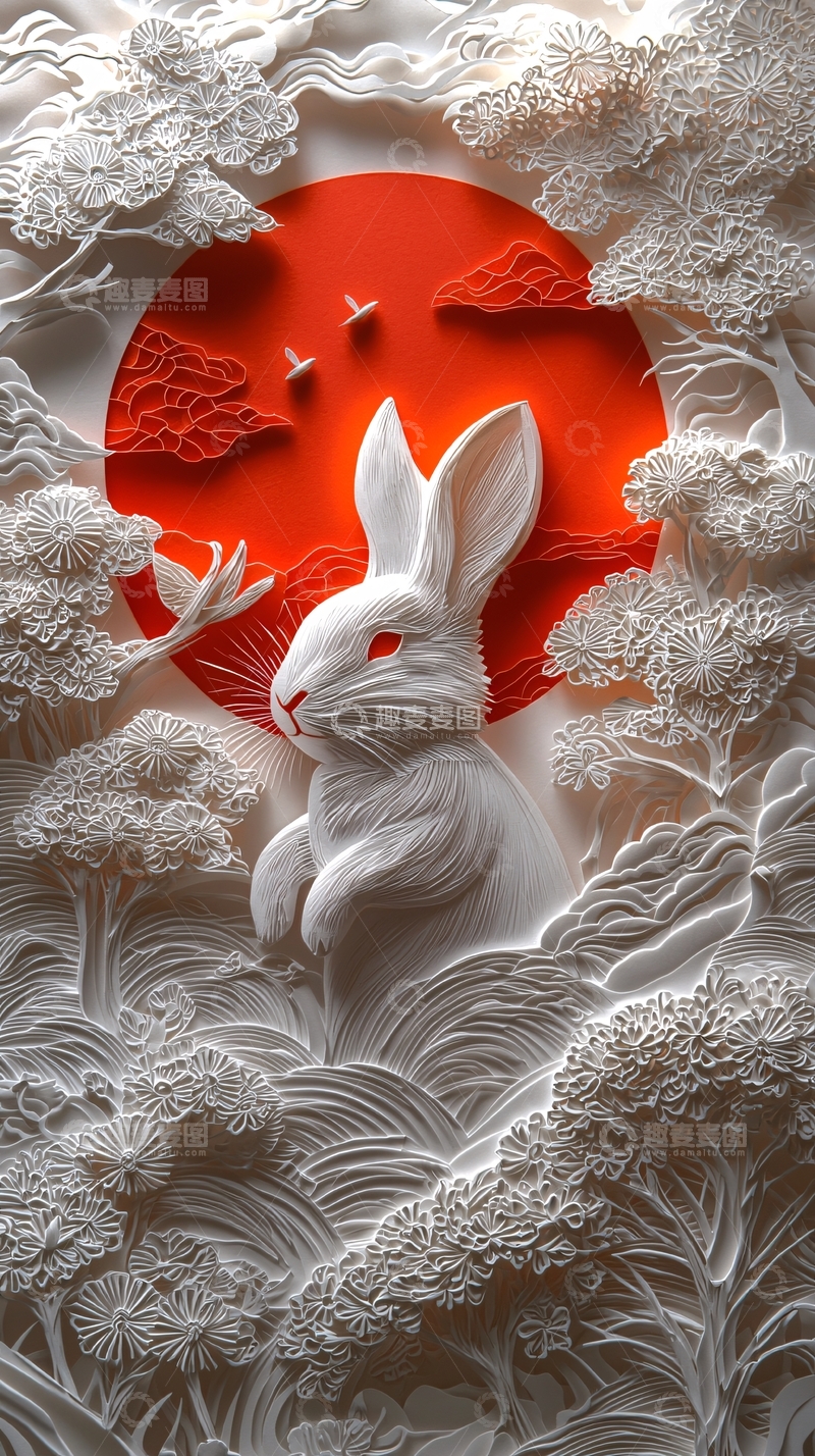 高清大图下载【趣麦麦图】纸雕艺术